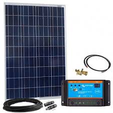 Offgridtec Solar Bausatz 100 Wp 12 V Solaranlage Solarmodul Und Victron Blue Solar 10a Pwm Solarladregler 002640 Solaranlage Solaranlage Wohnmobil Solar