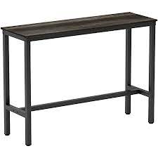 It's perfect for a pub/bar table, a counter or a dining table. Amazon Com Odk 55 Bar Table Bar Height Pub Table Rectangular High Top Kitchen Dining Tables With Sturdy Legs Easy To Clean Top 10 Min Quick Assembly Indoor Use Black Kitchen