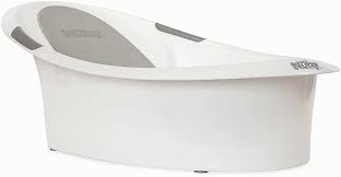 Luxury bath pillow suction cup spongy head rest bathtub spa relaxing cushion. Nuby Baby Bath With Built In Seat And Soft Headrest White And Grey Amazon Co Uk Baby Products