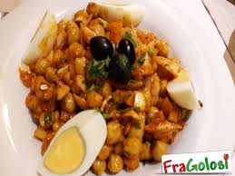 Aggiungere a proprio piacimento il peperoncino e servire ben caldo con pane abbrustolito o in. Ricetta Zuppa Di Ceci E Baccala Ricette Di Fragolosi