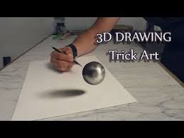 Youtube 3d Art Drawing 3d Drawings Art Drawings