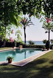 Found On Plun Tumblr Com Via Tumblr Garden Pool Outdoor Beach Chic