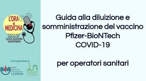 Ecco come si somministra, cosa contiene e quando è efficace. Opi La Spezia Guida Alla Diluizione E Somministrazione Del Vaccino Pfizer Biontech Covid 19 Youtube