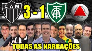 We did not find results for: Todas As Narracoes Atletico Mg 3 X 1 America Mg Campeonato Mineiro 2021 Youtube