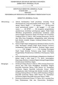 Pengembalian Pendahuluan Kelebihan Pembayaran Pajak Direktorat Jenderal Pajak