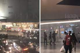 The fire was believed to have started in a room inside the shop located on the third floor of the mall. Chaos Erupts As Fire Breaks Out At Mid Valley Megamall News Rojak Daily