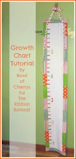 How To Make A Growth Chart The Ribbon Retreat Blog