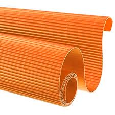 CARTON CORRUGADO NARANJA - Imagen 1