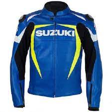 Suzuki Gsxr Motorcycle Leather Jacket Motorbike Sports Leather Jacket Handmade Bikerjackets Motorbike Jackets Motorbike Leathers Suzuki Motorcycle