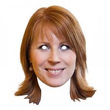 Annie Lööf Pappmask - Maskeradkalaset