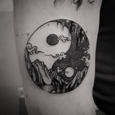 Related Image Yin Yang Tattoos Tattoo Designs Moon Tattoo