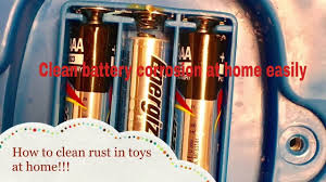 Occasionally, the corrosion is bad enough for the spring in the battery terminals to rust through and break. How To Clean Battery Acid Corrosion On Kids Toys At Home Easily Corrosion Kids Toys Rust Youtube