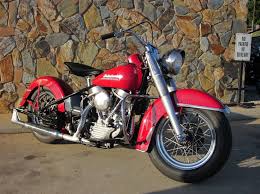 Image result for Red 1952 Motorcycle