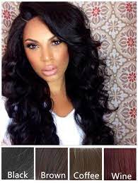 Fashion Women Best Wedding Hairstyle Stylish Curly Hair Wigs Curly Wave Clip In Hair Extensions One P Black Hair Wigs Front Lace Wigs Human Hair Wig Hairstyles