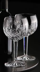 Waterford Crystal Lismore Oversize Wine Single Crystal Glassware Oversized Wine Glass Waterford Crystal