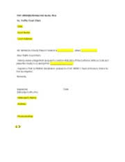 If a guilty plea is entered the defendant will be called back to court and the judge will pass sentence. Cvc40519 Written Not Guilty Plea Cvc 40519 B Written Not Guilty Plea To Traffic Court Clerk Date Court Name Court Address Re Written Not Guilty Plea Course Hero