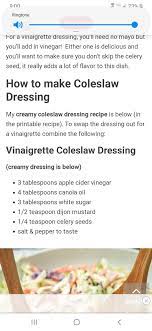 Pin By Karen Basta On Salad Coleslaw Recipe Salad Ingredients How To Make Coleslaw