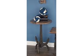 Left hand navigation skip to search results. Small Wood And Metal Anchor End Table Living Spaces