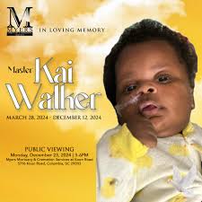 It's with sadness that we announce the passing of Master Kai Walker.  Condolences can be made at www.MyersMortuarySC.com