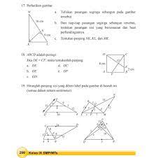 Maybe you would like to learn more about one of these? Soal Dan Jawaban Matematika Uji Kompetensi 4 Kelas 9 Halaman 266 Nomor 17 19 Brainly Co Id