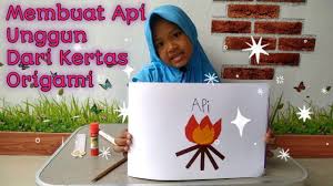 Malam api unggun pentas seni di perkemahan lokakarya pramuka. Kreasi Anak Tk Paud Membuat Api Unggun Dari Kertas Origami Youtube
