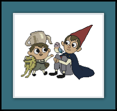 Lovely indeed has this fabulous project up their sleeve and we can't wait to try it out. Free Over The Garden Wall Cross Stitch Pattern Wirt And Greg Cross Stitch Quest