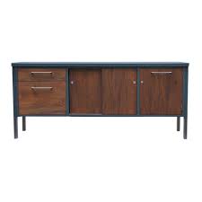 Jofco Blue And Walnut Office Credenza Slideshow By Traviswayde Danish Modern Furniture Mid Century Modern Furniture Mid Century Office