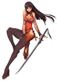 female blade master from blade soul character design fantasy character design concept art characters