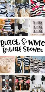 Black And White Bridal Shower Decoration Ideas Black White Bridal Shower Black White Bridal Shower White Bridal Shower Theme White Bridal Shower