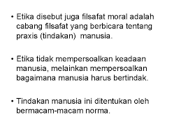 Tujuan dan pentingnya pendidikan moral dalam dunia pendidikan Etika Ferly David M Si Trias Mahmudiono S