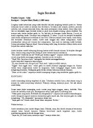 Juga ada contoh cerpen pengalaman pribadi yang menarik. Contoh Cerpen Mini Www Kurikulum Pendidikan1 Blogspot Com