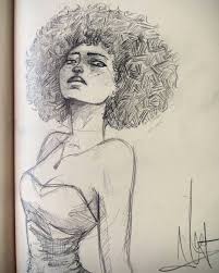 Portrait Of A Woman Pencil On A5 Paper Illustration Art Sketches Art Drawings Girl Drawing Sketches