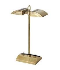 Double Arrow Halogen Bankers Lamp Distressed Brass Bankers Lamp Lamp Distressed Brass