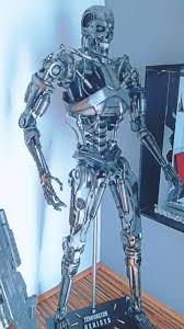 T2 Terminator T800 Genisys Model Endoskeleton 1 1 Lifesize Kit Movable Replica Endoskelett Bust Bust Puncture Velocity Figure Terminator Terminator Endoskeleton Robots Concept
