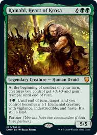 So my favorite card to resolve is by far kamahl's druidic vow. Kamahl Heart Of Krosa Magic The Gathering