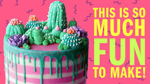 March 6, 2018 by alice currah 81 comments. How To Make A Cactus Garden Buttercream Cake For Mothers Day No Fondant Recipe The Scran Line Youtube
