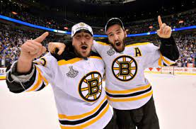 The workout, which, according to a clock seen in the images, appears to have begun around. A Boston Bruins Bromance For The Ages Bergeron And Marchand