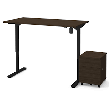 Check spelling or type a new query. Bestar Electric Height Adjustable Desk And 2 Drawer Mobile Filing Cabinet Walmart Com Walmart Com