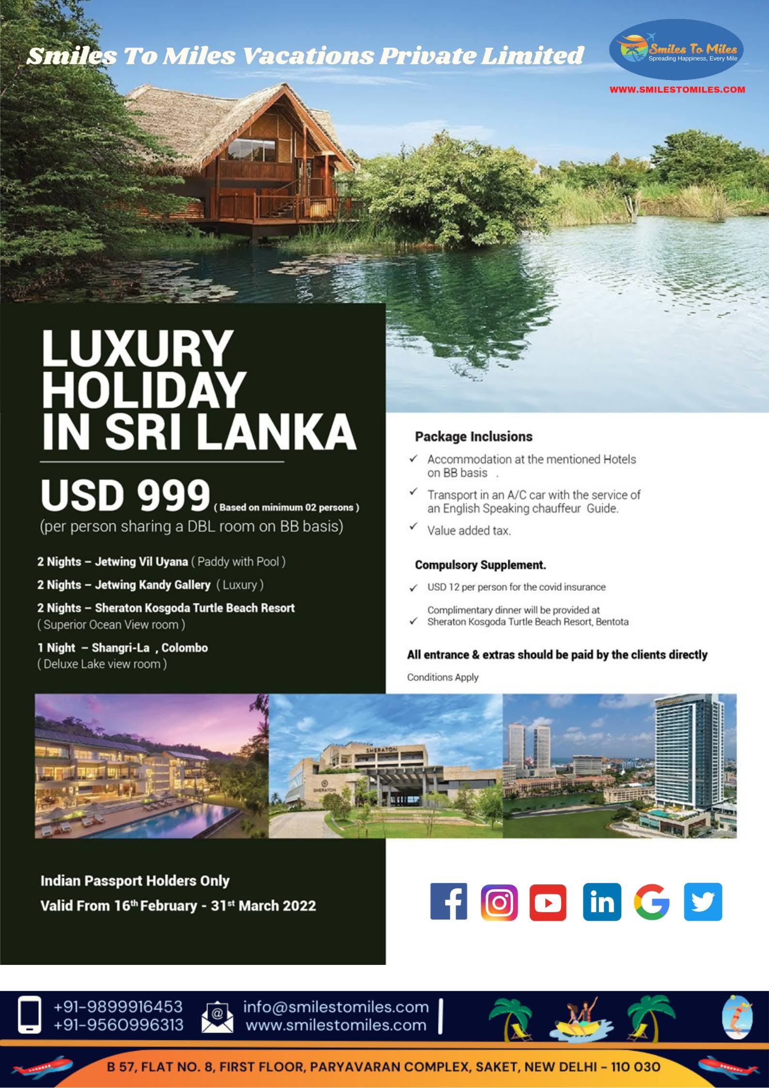 Luxury Holiday in Sri Lanka