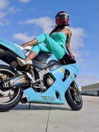 Brittany Winn S Tiffany Blue Zx 6r Military Discounts Abs Motorcycle