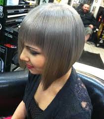 Short salt & pepper hair. Short Bob Hairstyles For Grey Hair Bob Haircut And Hairstyle Ideas