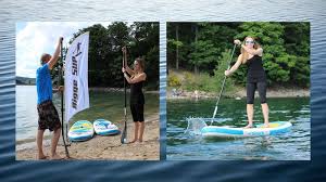 Solid paddle boards tend to offer more speed and stability compared to inflatables, especially when riding waves. Bigge Sup Stand Up Paddling Sauerland
