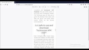 So, if you were in search of such an application to unlock or bypass the frp then you have landed in the right place. Technocare Tricks Apk Free Download Latest Version