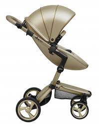 Easy to assemble and for sure a show stopper! Edelundklein Kombi Kinderwagen Mima Xari Champagne Gold