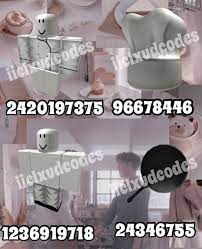 Here are some codes of cafe sign decal id that you are able to use in the wall of your cafe. Chef Outfit Chef Clothes Roblox Roblox Codes