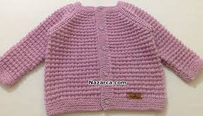 2 3 Yas Cocuklar Icin Fare Disi Modeli Ile Hirka Nazarca Com Suveter Desenleri Baby Outfits Orgu