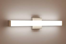 Amazon Com Yhtlaeh Bathroom Vanity Light Brushed Nickel Square Led 24 Inch 14w 4000k Natural White Light Wall Bar Lighting Fixtures Over Mirror Home Improvement