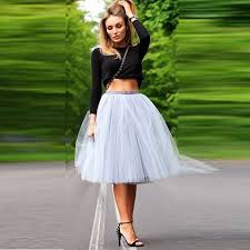 Robes de soirée en dentelle tull a line longueur. Jupe Tulle Femme Pas Cher
