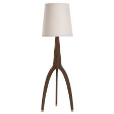 Shop the latest tripod floor lamp and choose from top modern and contemporary designer brands at ylighting. Arteriors Linden Mid Century Modern White Linen Shade Walnut Wood Tripod Floor Lamp 70 H Kathy Kuo Home