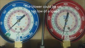 If its not, add or vent. R22 And R410a Refrigerant Why The Vapor Gauge Pressure Is Too Low In Ai Refrigeration And Air Conditioning Air Conditioner Repair Hvac Filters